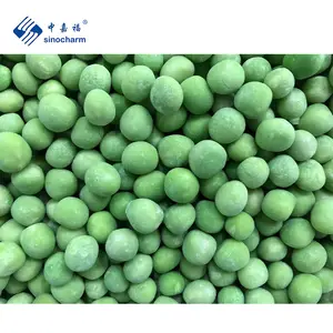 Sinosm HACCP 7-11mm pemasok harga pabrik sayuran segar kacang beku pertanian 1kg kacang polong hijau beku