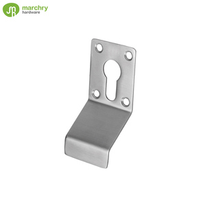 Placa de Seguridad Antirrobo para Puerta, Soporte de Acero Inoxidable para Cerradura con Perforación para Cilindro Europeo - Product Image 1
