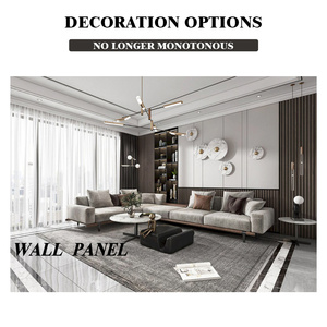 Panneau mural décoratif en fibre <span class=keywords><strong>de</strong></span> bambou imperméable, matériau <span class=keywords><strong>de</strong></span> panneau creux, facile à nettoyer, panneau <span class=keywords><strong>de</strong></span> hall d'expédition - Product Image 4