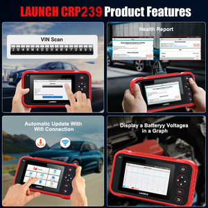 เครื่องมือวิเคราะห์รถยนต์ CRP239 ฟังก์ชัน OBD ครบวงจร พร้อมบริการรีเซ็ต - Product Image 4