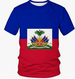 Лидер продаж, полиэфирный шарф, брелок, размахивающий вручную флаг, национальные флаги Гаити для розничной продажи - Product Image 2