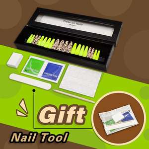 Boîte de <span class=keywords><strong>faux</strong></span> <span class=keywords><strong>ongles</strong></span> design Long, cercueil, personnalisé, à pression, étiquette privée, boîte d'emballage, nouvelle collection <span class=keywords><strong>2021</strong></span> - Product Image 2