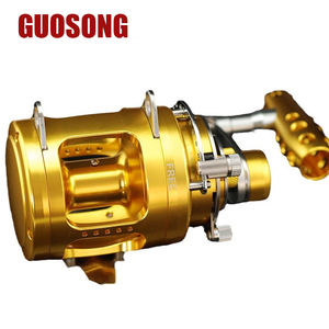 Moulinets de pêche en mer pour gros poissons Topline 15W-130W 30-80LB, 2 vitesses, pêche en eau salée, pêche en mer profonde, <span class=keywords><strong>moulinet</strong></span> de traîne pour <span class=keywords><strong>thon</strong></span> - Product Image 1