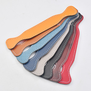 Poignées en cuir pour sacs, 8 couleurs disponibles, en PU à grain croisé, durables, épaisses, pour boîtes cadeaux et sacs - Product Image 4