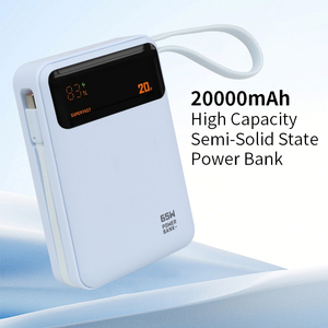 Power Bank Batteria Portatile 20000mAh Ricarica Rapida Banco di Energia a Stato Semi-Solido - Product Image 2
