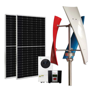 กังหันลมผลิตไฟฟ้า 10 กิโลวัตต์ 5 กิโลวัตต์ ระบบโซลาร์เซลล์แบบออฟกริด - Product Image 1
