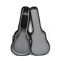 Étui pour guitare basse Lp personnalisable et durable avec Selena d Eva Simple Flight Acoustic Hardshell Guitar Pick case