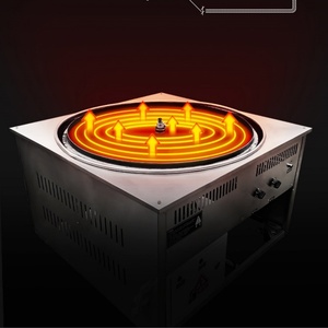 Bahan bakar ganda Gas/listrik baja tahan karat wajan penggorengan dan panekuk <span class=keywords><strong>multi</strong></span>-fungsi mengukus dan membuat kue semua dalam satu mesin - Product Image 5