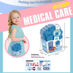 AJB Juego de Juguetes de Doctor 2 en 1, Bolsa de Hombro, Juego Educativo de Roles, Juguetes de Plástico para Niños - Product Image 2