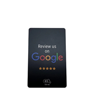 Tarjeta de Membresía de PVC RFID NFC 213/215/216/424, Resistente al Agua, con Diseño Nuevo y Programable para Reseñas de Google, en Venta