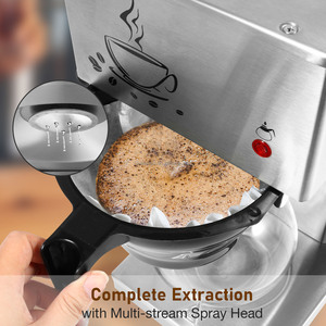 Cafetera Comercial de Acero Inoxidable con Filtro para Servir Café, Ideal para Restaurantes, Hoteles, Cafeterías y Oficinas - Product Image 4