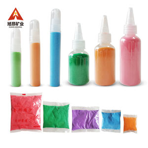 Sabbia Colorata per Parco Giochi per Bambini, Prodotta a Macchina, 40-80 Mesh, per <span class=keywords><strong>Pittura</strong></span> con Sabbia Fatta a Mano, 72 <span class=keywords><strong>Colori</strong></span>, Ecologica, Non Tossica, Durata 1 Anno - Product Image 4