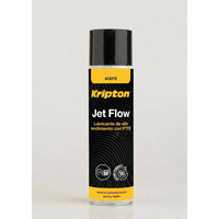 Lubrifiant aérosol technique haute performance Kripton Jet Flow Spray protège les mécanismes, les chaînes, les charnières et les composants contre la friction.