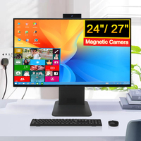 Prix d'usine AIO 27 pouces ordinateur de jeu I5 I7 10e 12e génération écran tactile tout en un PC ordinateur de bureau monobloc