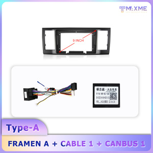 Cadre d'installation pour autoradio 9 pouces, fourni par l'usine, pour VW <span class=keywords><strong>Caravelle</strong></span> 2015-2020, accessoires intérieurs, panneau de fixation - Product Image 4
