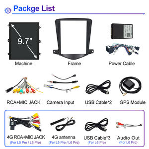 LEHX 8 Core 4G Android 12 autoradio portatile Chevrolet Cruze J300 2008-2012 stile <span class=keywords><strong>Tesla</strong></span> CarPlay <span class=keywords><strong>Auto</strong></span> 2 Din Stereo GPS QLED/OLED - Product Image 6