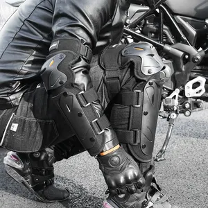 Motowolfパッド入り安全プロテクタープロフェッショナル反射転倒防止保護ギア膝肘パッド