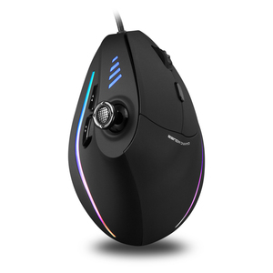 Zelotes C-18ผู้ขายชั้นนำ11ปุ่มโปรแกรมเมาส์เล่นเกมแนวตั้งแบบมีสาย <span class=keywords><strong>dpi</strong></span> พร้อมจอยสติ๊ก - Product Image 1