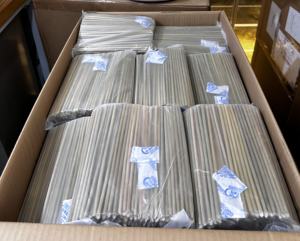 20Cm Eco-Friendly <b>Reusable</b> Biodegradable Recyclable Disposable Bamboo Fiber <b>Straws</b> - Product Image 6