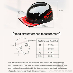 <span class=keywords><strong>Casco</strong></span> <span class=keywords><strong>de</strong></span> Motocicleta <span class=keywords><strong>de</strong></span> Cara Abierta Estilo Gorra <span class=keywords><strong>de</strong></span> Béisbol Vintage Retro para Hombre y Mujer <span class=keywords><strong>Casco</strong></span> Unisex para Scooter <span class=keywords><strong>de</strong></span> Media Cara Estilo Verano Vintage - Product Image 6