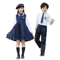 Seragam Rompi Sekolah Dasar untuk Anak-anak Unisex, Kostum Pertemuan Olahraga Sekolah TK, Paduan Suara, Pertunjukan, dan Recitation
