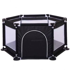 Parc pour bébé pliant hexagonal de haute qualité Différents styles Aire de jeux intérieure et extérieure pour enfants - Product Image 5