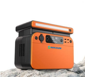 니키선 CP1500 1500W 비상 전원 저장장치 220V 리튬인산철 배터리 야외 전원 공급 장치 미국/유럽/영국용 순수 손전등 - Product Image 3