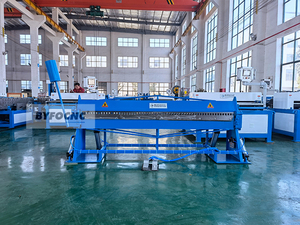 長方形エアダクトTDFCフランジスクエアダクトフォルダー空気圧ブレーキ曲げ機 - Product Image 2