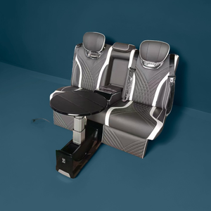 3-in-1 Multifunctional Electric Lift <strong>Table</strong> Built-In Fridge Sofa <strong>Bed</strong> for RVs Motorhomes Commercial Vans-Customizable OEM/ODM - Product Image 3