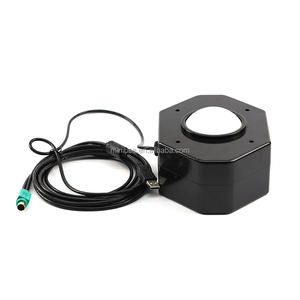 大型USBインターフェース方向ジョイスティックユニバーサルラウンドローリングボールマウス八角形有線トラックボールコイン式VRゲーム機 - Product Image 2