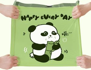 Huamaohengchun Drawstring Tear-Free Separated Plastic Can Liner for Bathroom Office Home Bedroom <b>Small</b> Garbage <b>Basket</b> Bags - Product Image 2