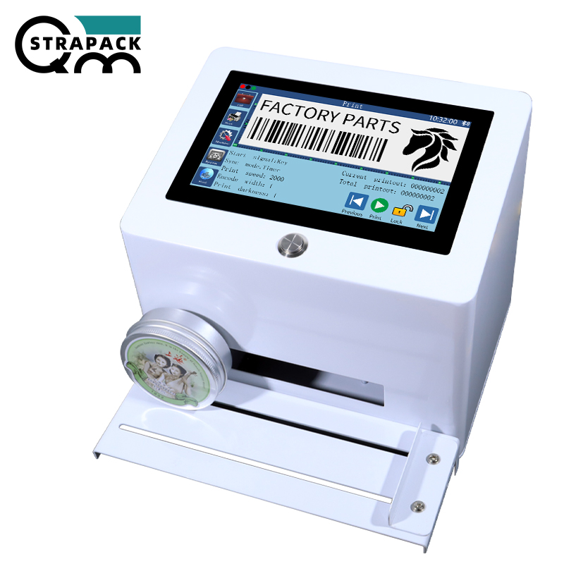 High Efficient Food Plastic Bag Small Plastic Printing Machine Static Handheld Industrial Inkjet Printer