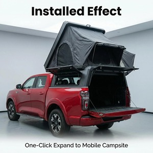 Vente directe d'usine, auvent manuel en alliage d'aluminium imperméable avec verrouillage pour <span class=keywords><strong>Ford</strong></span> <span class=keywords><strong>Ranger</strong></span> T6 2012-2015 pré-lifting - Product Image 3