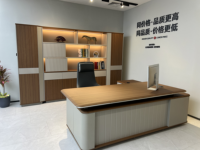 Bureau de direction extensible moderne en bois pour PDG, fabriqué en Chine