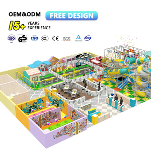 Equipo de patio interior comercial Patio De <span class=keywords><strong>Recreo</strong></span> Interior Child Naughty Castle Center Trampoline Park - Product Image 2