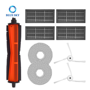 Kit de pièces de rechange pour <span class=keywords><strong>aspirateur</strong></span> robot Xiaomi Mijia M40/D110CN, brosse principale, brosse latérale, filtre HEPA, tampon de nettoyage, <span class=keywords><strong>sac</strong></span> à poussière OEM/ODM - Product Image 1