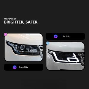 Faros Delanteros LED Matrix Blancos para Range Rover 2013-2017 L405, Actualización OEM de Fábrica - Product Image 2