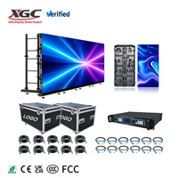 Mur vidéo LED de location intérieur XGC P2.604 HDR10+ Résolution 8K Luminosité 600 cd/m² Installation rapide Portable Garantie 3 ans pour événements