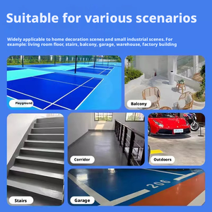 Water-based Epoxy Colored Sand Floor <b>Paint</b>, Self-leveling, Artistic, Wear-resistant, Waterproof and Marble-like <b>Coating</b> Floor - Product Image 3