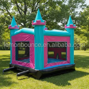 <span class=keywords><strong>Castillo</strong></span> Inflable con Tobogán, Trampolín Inflable para Exteriores, Cama Elástica Inflable <span class=keywords><strong>de</strong></span> Grado Comercial - Product Image 3