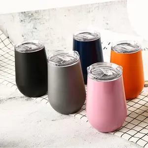Schlussverkauf Edelstahl Weinflasche thermische Wasserflasche eiförmige Wasserflasche Vakuum