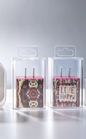 Chargeur mural rapide GaN à double port USB-A et USB-C avec prise UE/US, motif personnalisé dégradé de couleur, certifié FCC CE, adaptateur pour iPhone 18 PM