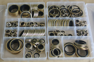 Thủy Lực Oilproof Ngoại Quan Vòng Đệm Gasket NBR Cao Su Kim Loại Dowty Con Dấu Màu Xanh Cao Su Ngoại Quan Con Dấu - Product Image 5