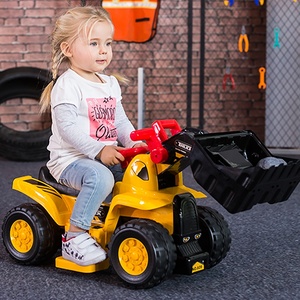 Samtoy 6V 4AH B/O Power 4 roues Bulldozer pelle enfants électrique voiture <span class=keywords><strong>camion</strong></span> enfants voiture jouet - Product Image 6