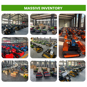เครื่องตัดหญ้าแบบฟลีลสำหรับพื้นที่ลาดชัน ประสิทธิภาพสูง 1 ชั่วโมง 3000 ครั้ง ㎡   รถตัดหญ้าแบบสายพานอเนกประสงค์ควบคุมระยะไกล รุ่น YZS-1000A แรงบิดสูง สำหรับฟาร์ม - Product Image 4