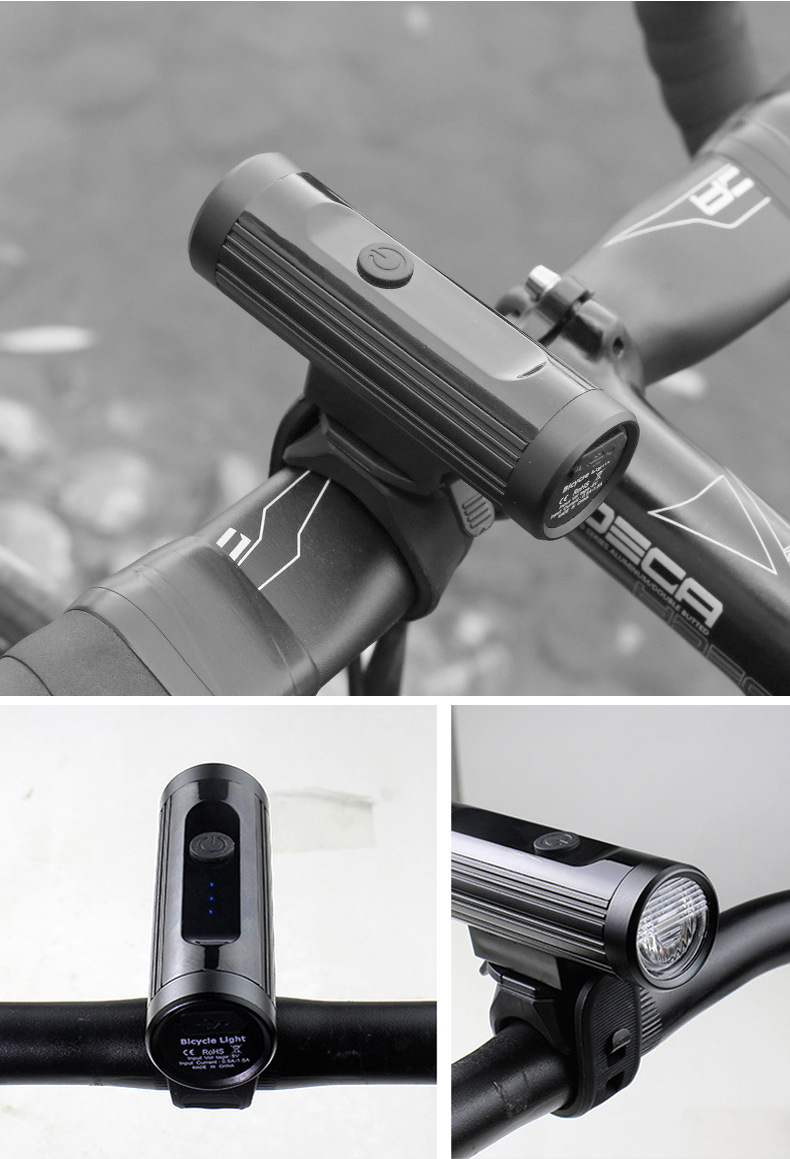 Велосипедный фонарь 600 лм, батарея 2500 мАч, велосипедный водонепроницаемый фонарь для переднего руля