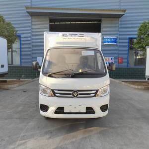 Foton חובה דיזל מיני מקרר משאית lhd/hd 1-4 טון שידור ידני מצב חדש במקפיא קטן תיבת ואן - Product Image 4