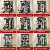 Machine multifonctionnelle Smith, équipement de musculation, rack de musculation pour la musculation