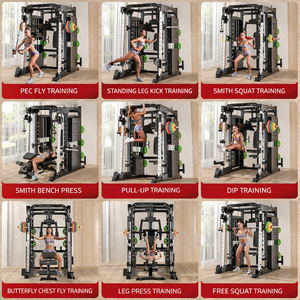 Máquina Multifuncional Smith, Equipo de Gimnasio, Rack de Gimnasio para Fisicoculturismo - Product Image 4