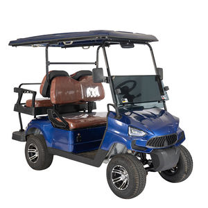 Voiturette de golf électrique classique à 4 places, moins chère, fabriquée en usine d'origine, homologuée pour la route, pour adultes - Product Image 3